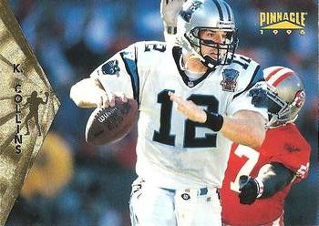 Kerry Collins Carolina Panthers 1996 Pinnacle NFL #64